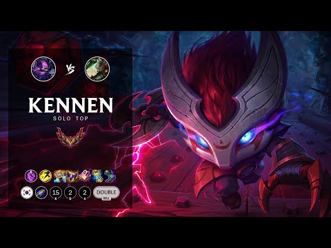 Kennen Top vs Riven - KR Grandmaster Patch 12.14