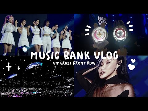 [VLOG] MUSIC BANK IN PARIS (vip crazy front row)