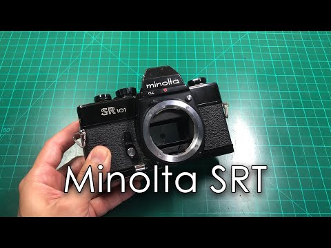Minolta SRT series ( 101, 102, 201 ) Cleaning, Top Removal and Focus Screen Replacement