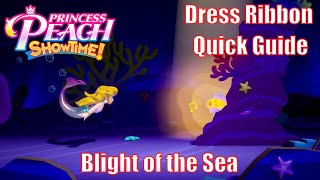 Where is the Dress Ribbon? - Blight of the Sea | Princess Peach Showtime guide