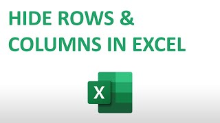 How to Hide Rows and Columns in Excel