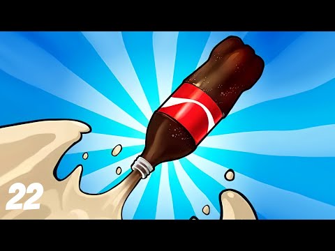Drop and Explode - Soda Geyser (Coca Cola and Mint) - Walkthrough Part 22 - Android & iOS Gameplay