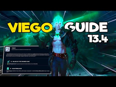 MASSIVE BUFFS for CRIT Viego on Patch 13.4! (New Item Builds + Meta Changes)