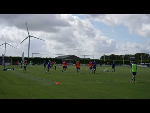 Eerste training De Jonge Spartaan..