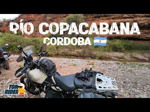 HIMALAYAN 450 EN EL RIO COPACABANA CORDOBA - PRIMERA VEZ Y FUE EXIGENTE