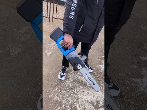 Portable Cordless Handheld Chain Saw | Electric Chainsaw #shorts