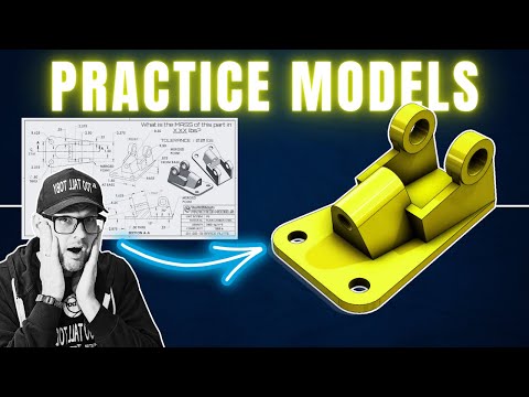 DIFFICULT CAD Challenge - TIER 6!! Onshape, SolidWorks, Alibre, Fusion360 - BRACE PLATE