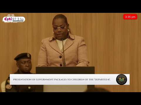 From Grief to Hope: Nana Oye Bampoe Addo Details Government’s Support for Families of Fallen Heroes