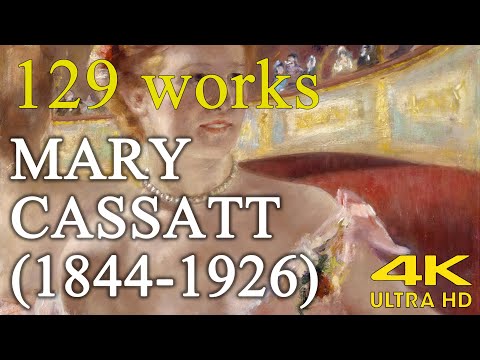 Mary Cassatt : Emphasis on the intimate bonds between mothers and children | painting collection |4K