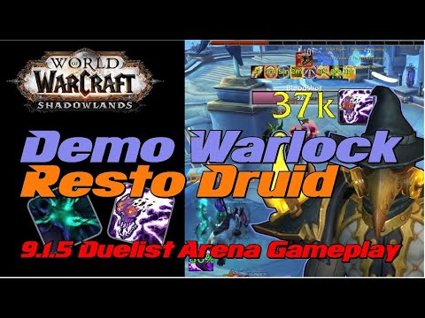 Demo Warlock still OWNS! 3v3 & 2v2 / 9.1.5 WoW Shadowlands Arena