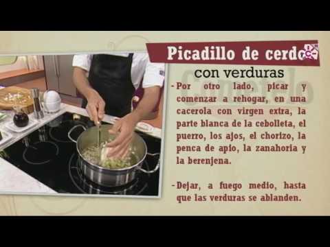 Repaso Picadillo de cerdo con verduras