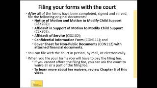 Chapter 5: Confidential Forms and Filing