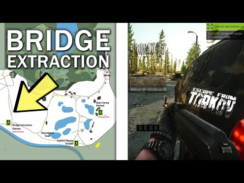 Bridge Extraction Woods Exit Location (With Map) - Escape From Tarkov