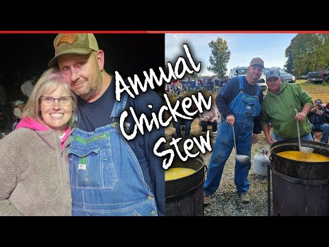 Annual Community Chicken Stew ~ and Couch Time!