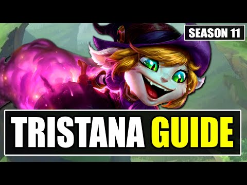 HOW TO PLAY TRISTANA ADC SEASON 11 - (Best Build, Runes, Gameplay) - S11 Tristana Guide