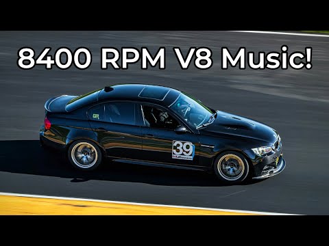 2008 BMW E90 M3 Track-Test – S65 V8 auf Hochtouren!