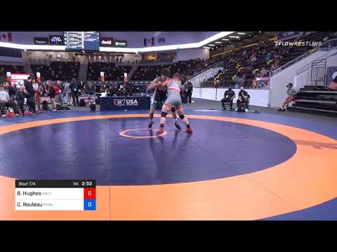 97 Kg 7th Place - Ben Hughes, Southern Oregon Regional Training Center Vs Christian Rouleau, Minne
