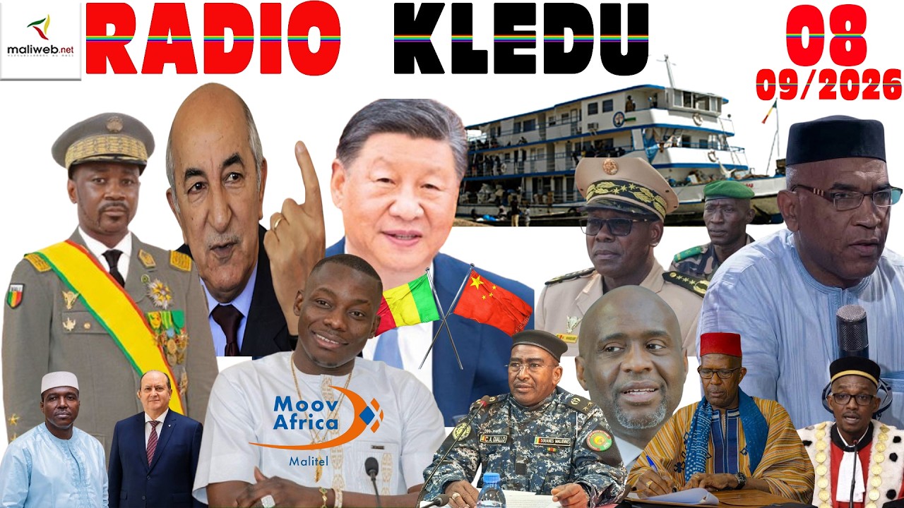 La Revue de Presse de la RADIO KLEDU du 08 Septembre 2026