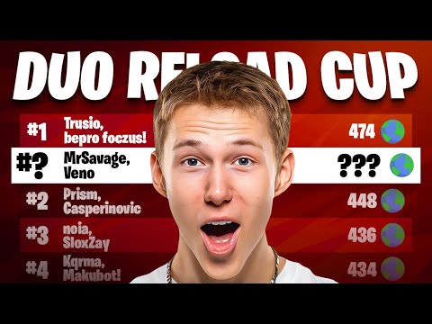 MRSAVAGE PLAYS DUO RELOAD CUP WITH VENO!