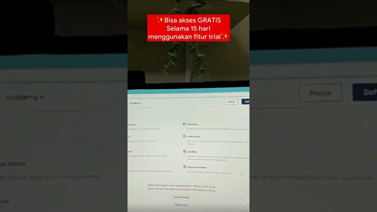 Di Dicoding ada kelas coding gratis