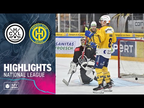Lugano vs. Davos 1:3 – Highlights National League