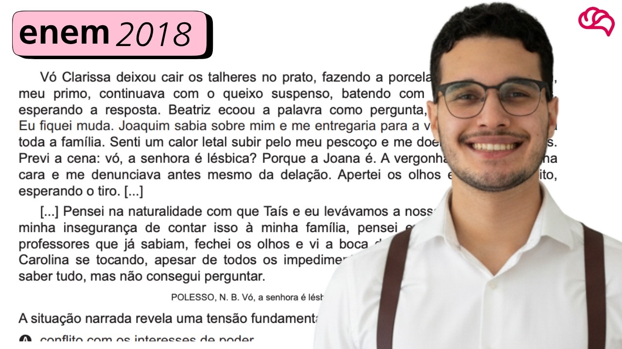 Resolução em Vídeo — Questão 20 ENEM 2018