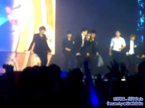 [FANCAM] 120406 SS4 Paris - Rokkugo
