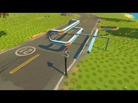 Scrap Mechanic monorail directional movement test v2