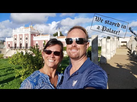 We stayed in a Portuguese palace! Palacio de Estoi in Faro
