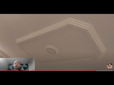 Sanca, roda teto sala da minha casa feito com Isopor.