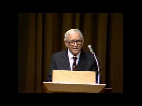 14th Annual Killian Award Lecture—Franco Modigliani Part 1 (1986)