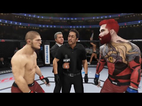 Khabib vs. Red Killer - EA Sports UFC 3 ☝️🦅