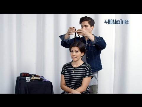 Alex Tries Ep10: Styling Hair with Candice | Radio Disney