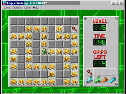 Chip's Challenge 1 Level 15 (Elementary) - 89 seconds