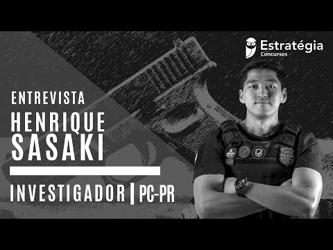 O que faz um investigador da PCPR? Confira a entrevista com Henrique Sasaki.