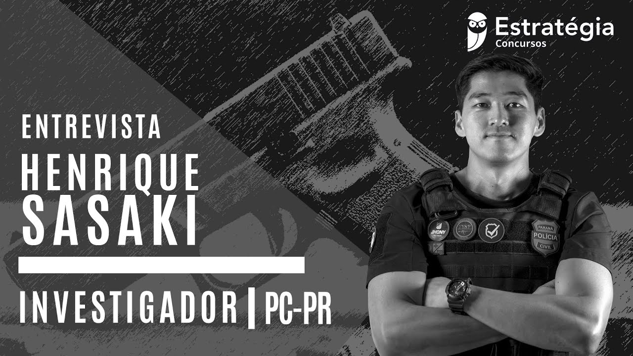 O que faz um investigador da PCPR? Confira a entrevista com Henrique Sasaki.