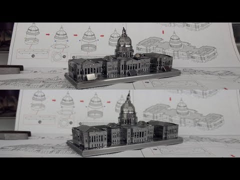 Metal Earth Build - United States Capital