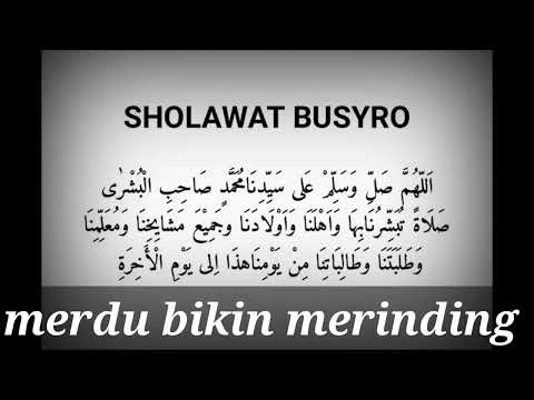 sholawat busyro merdu FAYZA RAHMA || bikin merinding