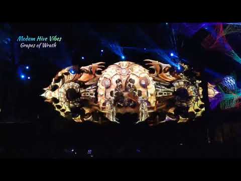 Grapes of Wrath, Audiofools Live @ Modem Festival 2022 .. Amazing Visual Mapping by Delta Process.