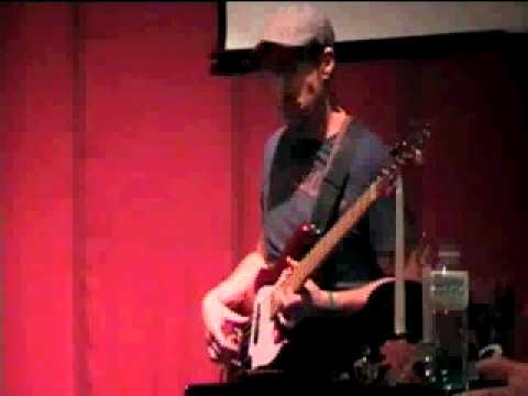 David Piggott.plays Amazing Grace on bass guitar