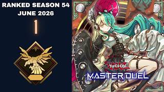 Kewl Tune | Climbing the Ranks Part 1 | Season 54 Ranked | Yugioh Master Duel