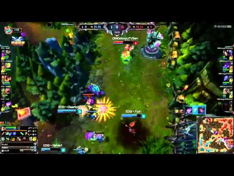 2014 LPL Summer UPF: OMG vs EDG (G3, P1)