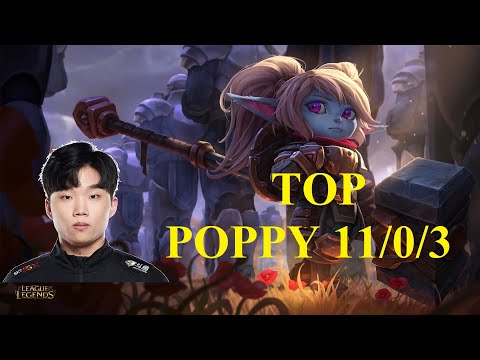 T1 Canna TOP Poppy vs Rascal,Clid [Kr challenger] | Canna stream
