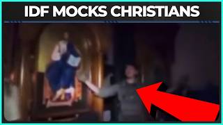 Video: Israel attacks Christian Churches, Priests and Jesus statue | Young Turks