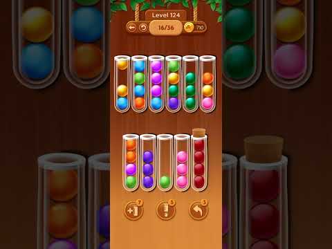Woody Sort Puzzle Level 124 Ball Sort Puzzle, All Levels, playlist, Unico Studio - YouTube