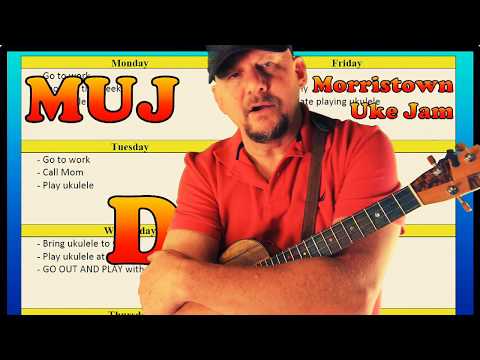 When It's Night-Time In Italy It's Wednesday Over Here - The Everly Brothers (MUJ ukulele tutorial)