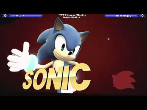 Typo House Weekly 3/29/16 - TYPO | CC (Sonic) vs. RandomGuy (3D)