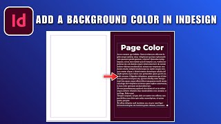How to Add Background Color in Adobe InDesign 2026