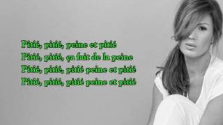 VITAA &#39;&#39;PEINE ET PITIE&#39;&#39; [LYRICS VIDEO] PAROLES DE CHANSON