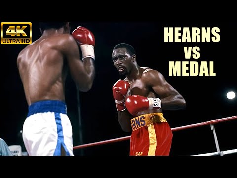 Thomas Hearns vs Mark Medal | KNOCKOUT Boxing Fight | 4K Ultra HD